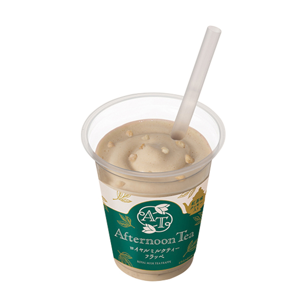 アフタヌーンティー ロイヤルミルクティーフラッペ ドリンク 334円（税込360円） ファミリーマート FamilyMart