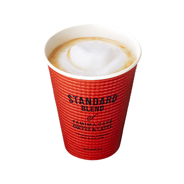 カフェラテM ドリンク 204円（税込220円） ファミリーマート FamilyMart