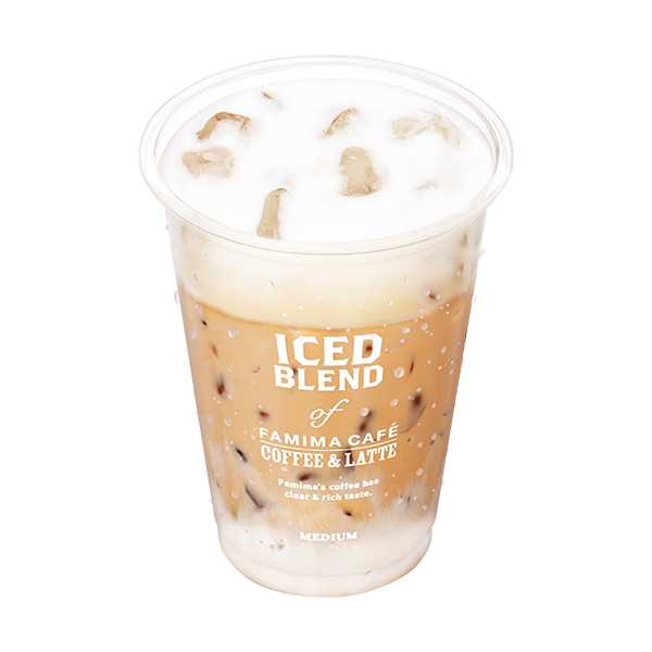 アイスカフェラテM ドリンク 232円（税込250円） ファミリーマート FamilyMart