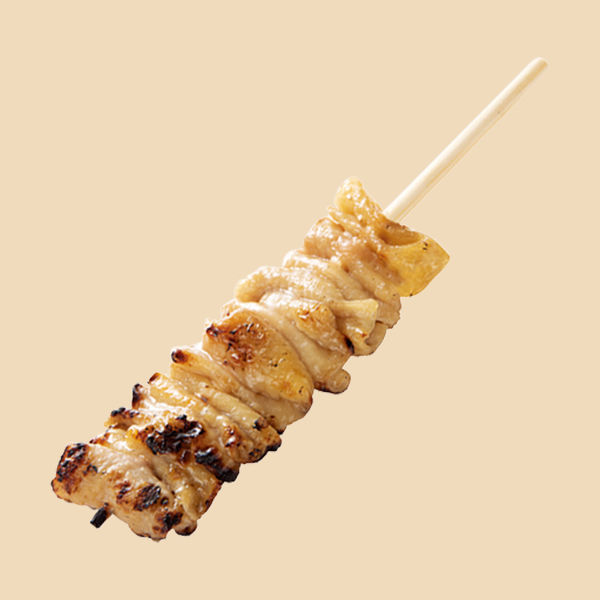 炭火焼きとりかわ塩