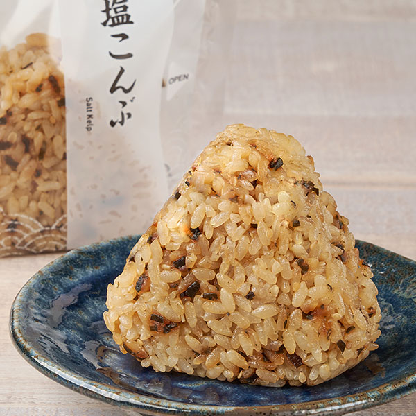塩こんぶおむすび