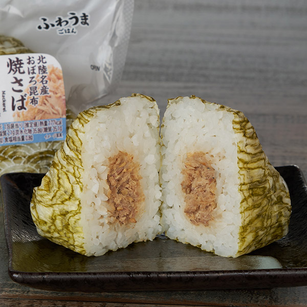 【北陸】おぼろ昆布おむすび（焼さば） おにぎり 209円（税込225円） ファミリーマート FamilyMart