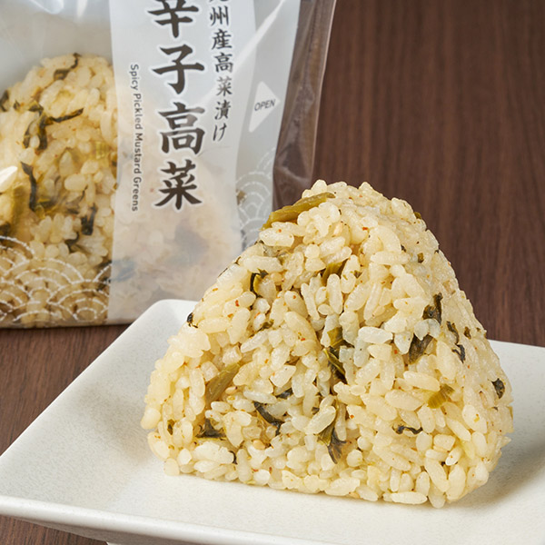 辛子高菜おむすび