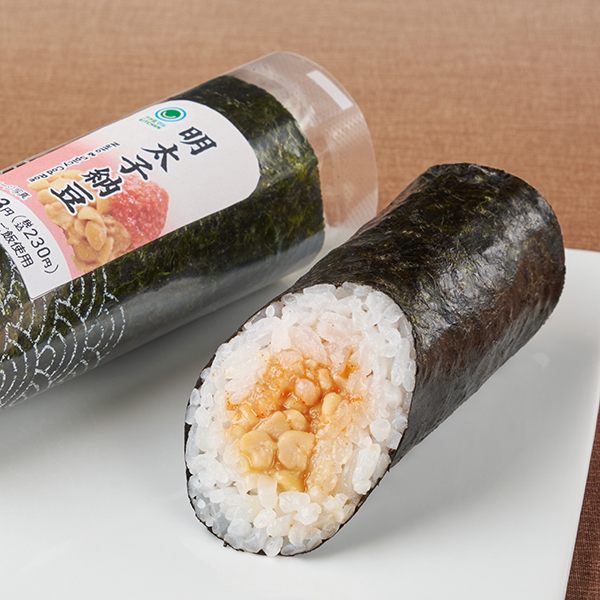 手巻寿司 明太子納豆 寿司 213円（税込230円） ファミリーマート FamilyMart