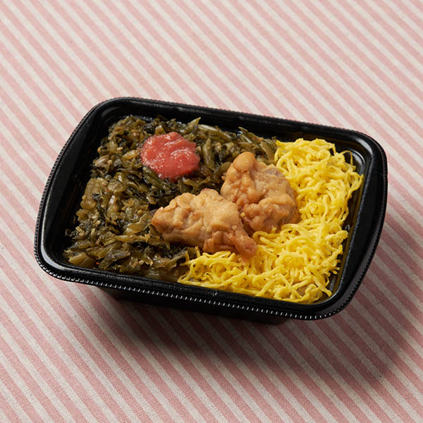 高菜明太ごはん(麦飯)