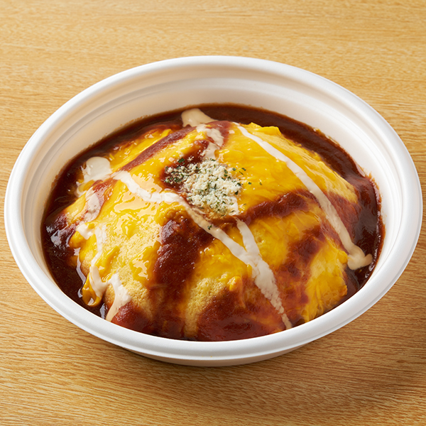 デミソースと食べるとろとろたまごのオムライス お弁当 598円（税込645円） ファミリーマート FamilyMart