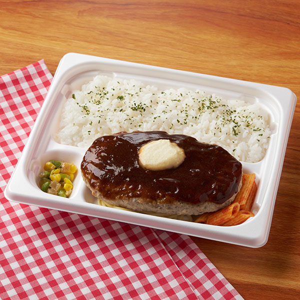 鉄板焼のでっかいハンバーグ弁当 お弁当 698円（税込753円） ファミリーマート FamilyMart