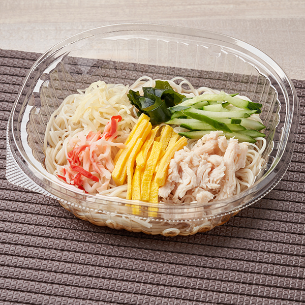 6種具材の冷しぶっかけ手延素麺 麺類 462円（税込498円） ファミリーマート FamilyMart