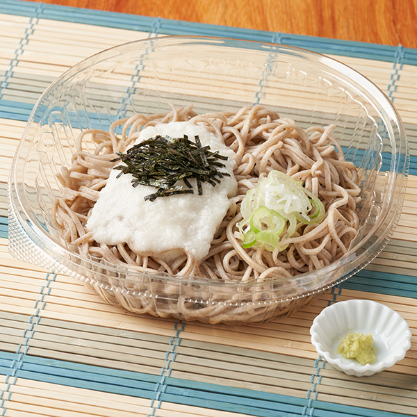 石臼挽きそば粉使用 冷しとろろそば