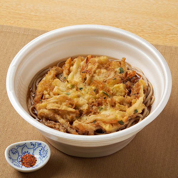 だし香るかき揚げそば