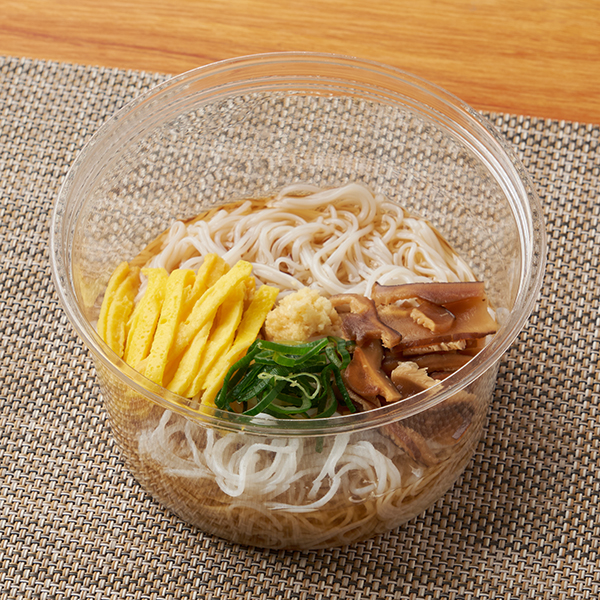 【九州】ミニ冷しぶっかけ島原手延素麺 麺類 362円（税込390円） ファミリーマート FamilyMart