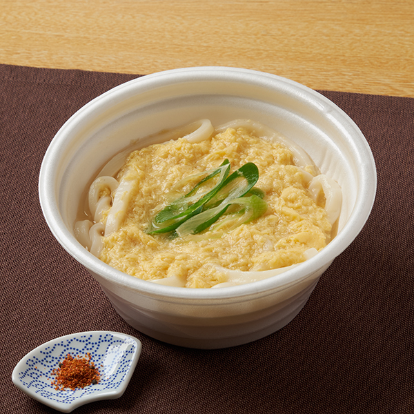 【中国・四国】やさしいお出汁 ミニ玉子とじうどん 麺類 369円（税込398円） ファミリーマート FamilyMart