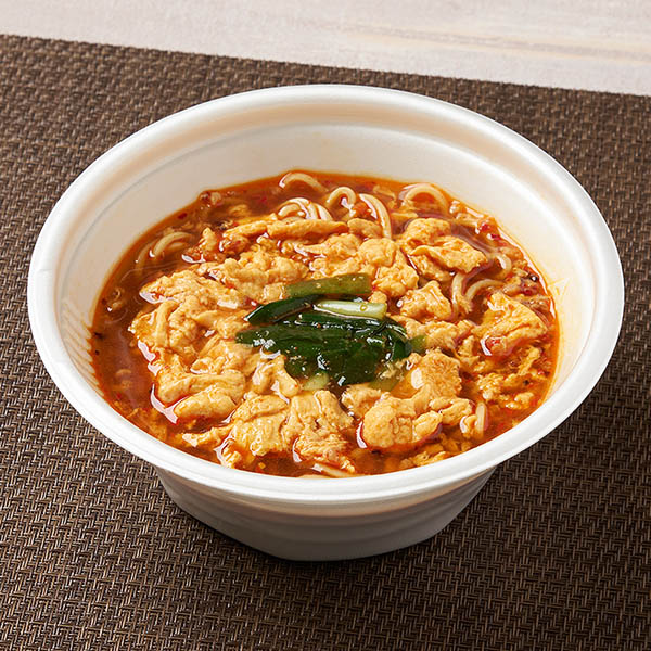 【中国・四国、九州】ピリ辛玉子スープ辛麺 麺類 510円（税込550円） ファミリーマート FamilyMart
