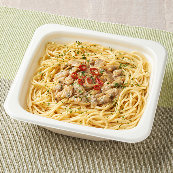 だしの旨み広がる あさりのスパゲティ