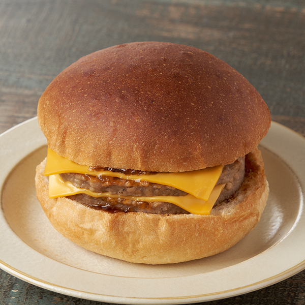 香ばし醤油ソースのダブルバーガー