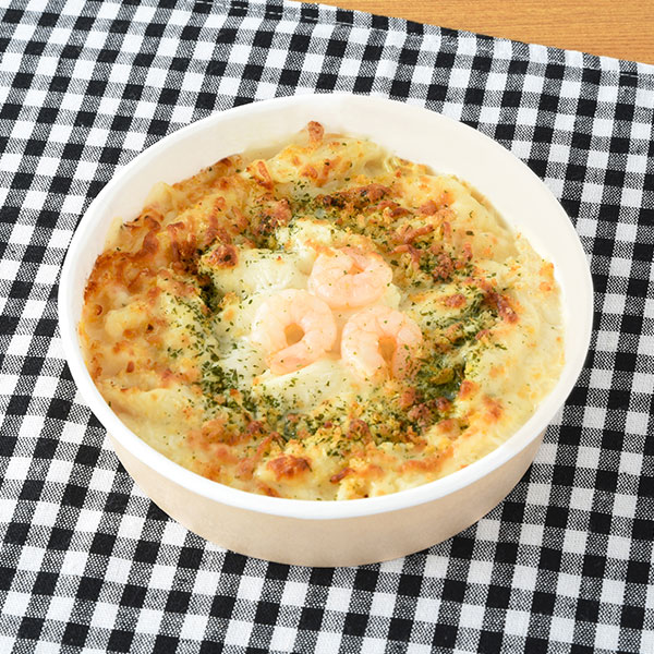 バターの風味広がる海老グラタン 惣菜 462円（税込498円） ファミリーマート FamilyMart