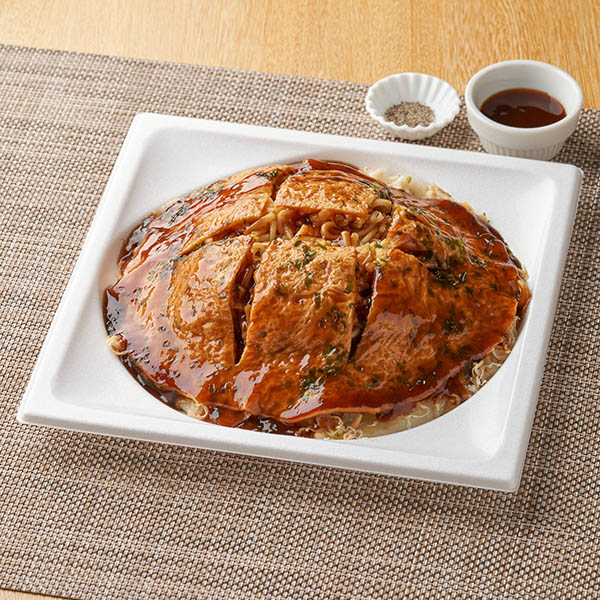 【中国・四国】広島お好み焼 肉玉そば 惣菜 554円（税込598円） ファミリーマート FamilyMart