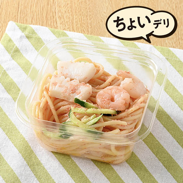 海老とイカの明太子スパゲティサラダ