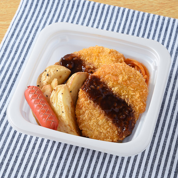 おやつコロッケ&ポテト 惣菜 297円（税込320円） ファミリーマート FamilyMart