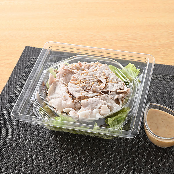 【東海・北陸】たんぱく質が摂れる！豚しゃぶのサラダ サラダ 434円（税込468円） ファミリーマート FamilyMart