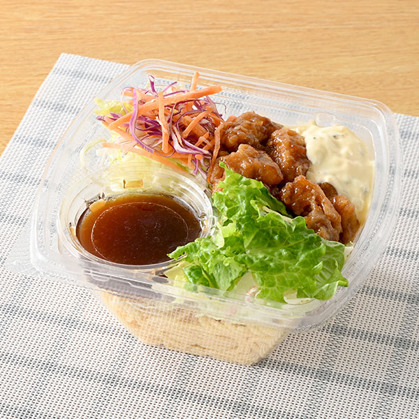 【九州】唐揚げタルタルパスタサラダ サラダ 369円（税込398円） ファミリーマート FamilyMart