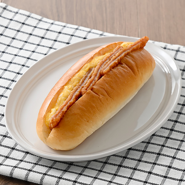 生コッペパン（ハムカツ&たまご） パン 172円（税込185円） ファミリーマート FamilyMart