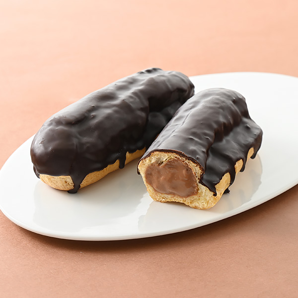 チョコがおいしいチョコクリームエクレア