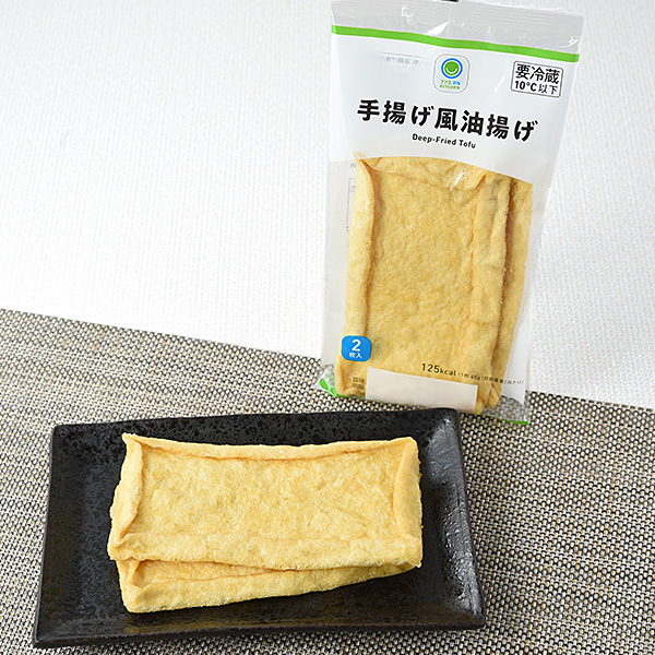 手揚げ風油揚げ 2枚入 108円（税込116円） ファミリーマート FamilyMart