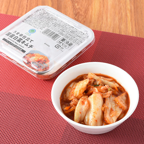 うま辛仕立て国産白菜キムチ 193円（税込208円） ファミリーマート FamilyMart