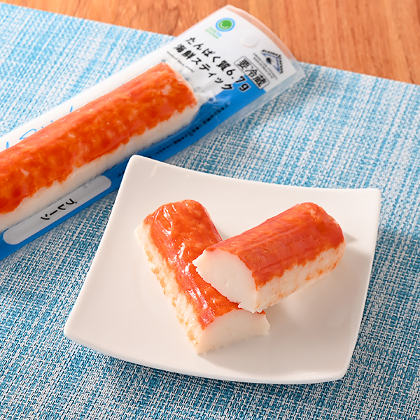 たんぱく質6.7g海鮮スティック プレーン 159円（税込171円） ファミリーマート FamilyMart