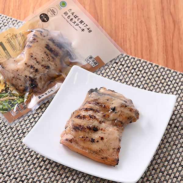 たんぱく質17.4g鶏ももステーキ てりやき味