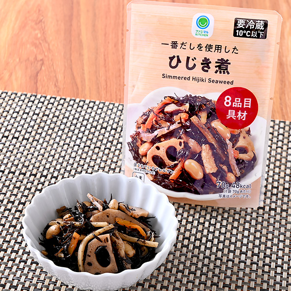 一番だしを使用したひじき煮 惣菜 149円（税込160円） ファミリーマート FamilyMart