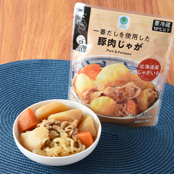 一番だしを使用した豚肉じゃが 惣菜 297円（税込320円） ファミリーマート FamilyMart