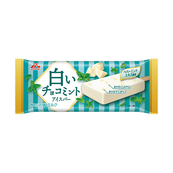 森永乳業 白いチョコミントアイスバー