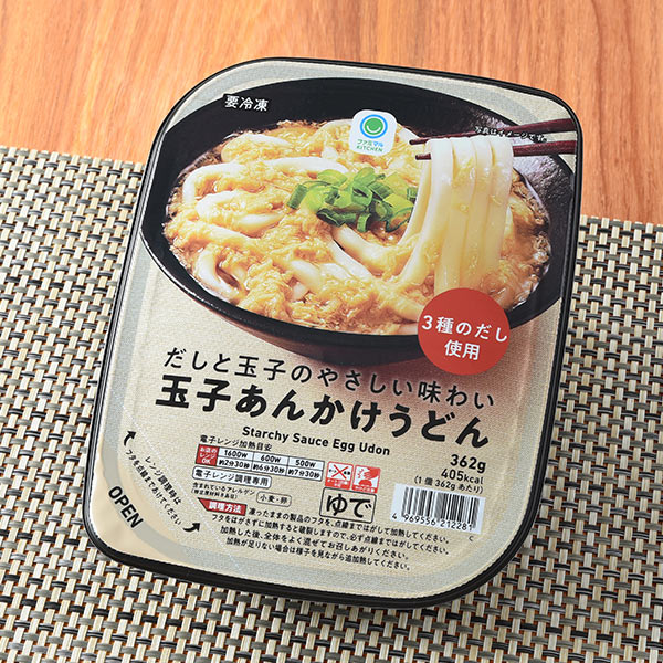 だしと玉子のやさしい味わい玉子あんかけうどん 冷凍食品 368円（税込397円） ファミリーマート FamilyMart