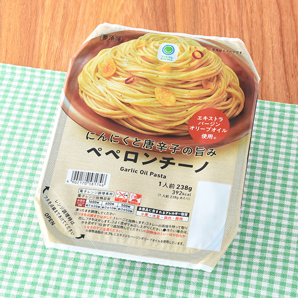 にんにくと唐辛子の旨みペペロンチーノ 冷凍食品 276円（税込298円） ファミリーマート FamilyMart
