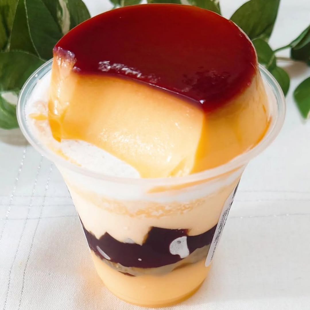 窯出しプリンのパフェ