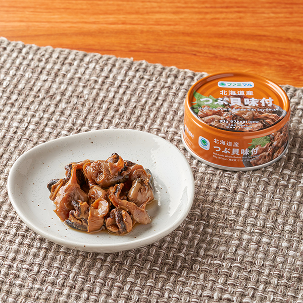 北海道産つぶ貝味付 403円（税込435円） ファミリーマート FamilyMart