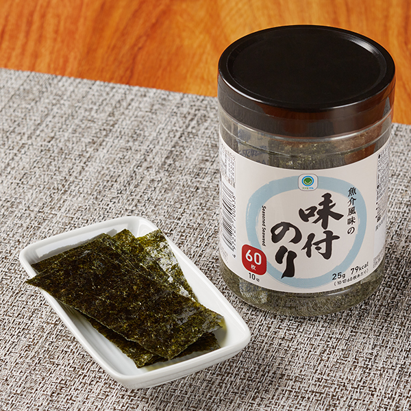 魚介風味の味付のり 10切60枚 369円（税込398円） ファミリーマート FamilyMart