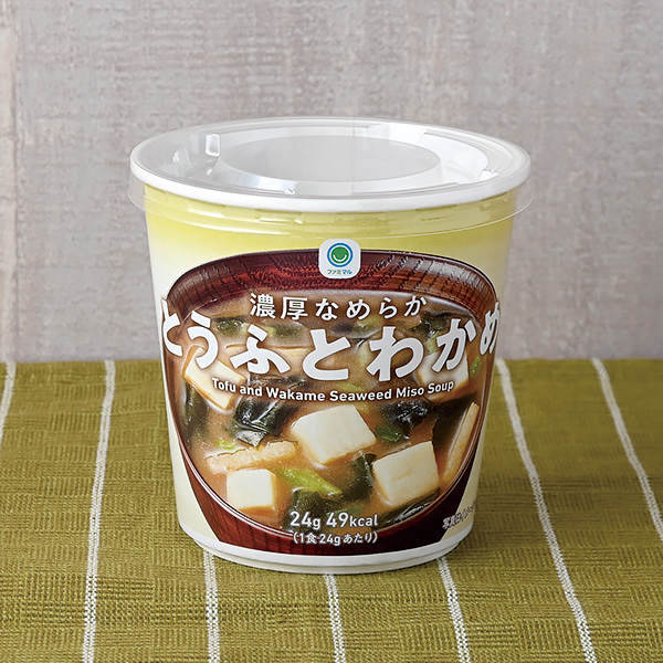 濃厚なめらかとうふとわかめ 121円（税込130円） ファミリーマート FamilyMart