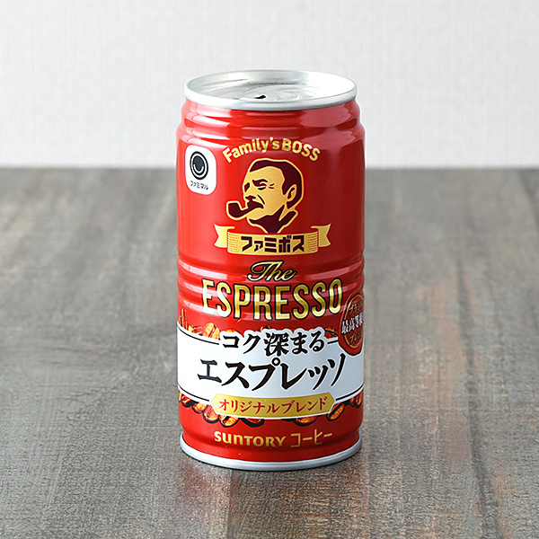 Family’s BOSS ザ・エスプレッソ オリジナルブレンド 185g ドリンク 102円（税込110円） ファミリーマート FamilyMart