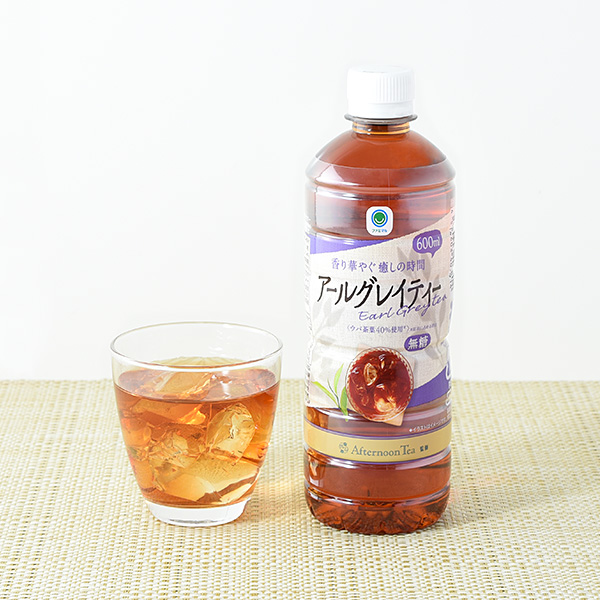Afternoon Tea監修 アールグレイティー無糖 600ml ドリンク 110円（税込118円） ファミリーマート FamilyMart