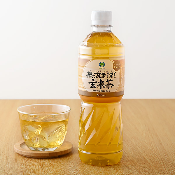 茶流彩彩 玄米茶 600ml ドリンク 110円（税込118円） ファミリーマート FamilyMart