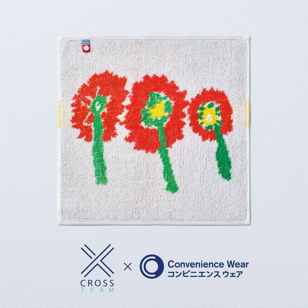 クロスチームチャレンジドデザイナーコンビニエンスウェアConvenienceWearファミリーマートファミマ今治タオル