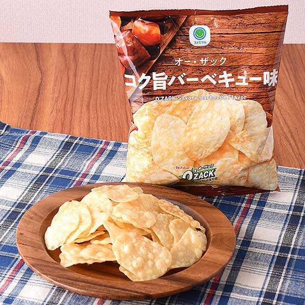 オー・ザック コク旨バーベキュー味 菓子 128円（税込138円） ファミリーマート FamilyMart