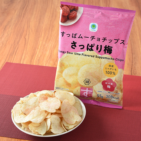 すっぱムーチョチップスさっぱり梅