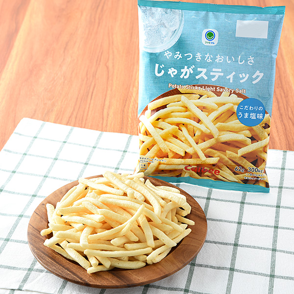 やみつきなおいしさ じゃがスティック 菓子 128円（税込138円） ファミリーマート FamilyMart