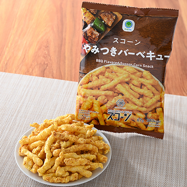 スコーンやみつきバーベキュー 菓子 128円（税込138円） ファミリーマート FamilyMart
