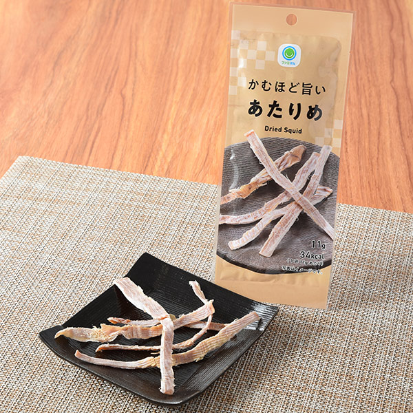 かむほど旨いあたりめ 菓子 147円（税込158円） ファミリーマート FamilyMart