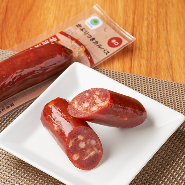 かぶりつきカルパス 辛口 菓子 121円（税込130円） ファミリーマート FamilyMart